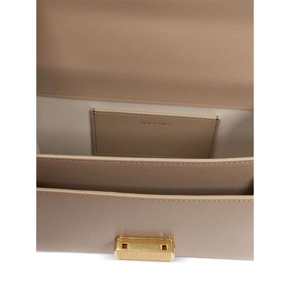 Golden Goose Women Venezia Bag Palmellato Leather Body Gold Metal Details - Picture 5 of 6